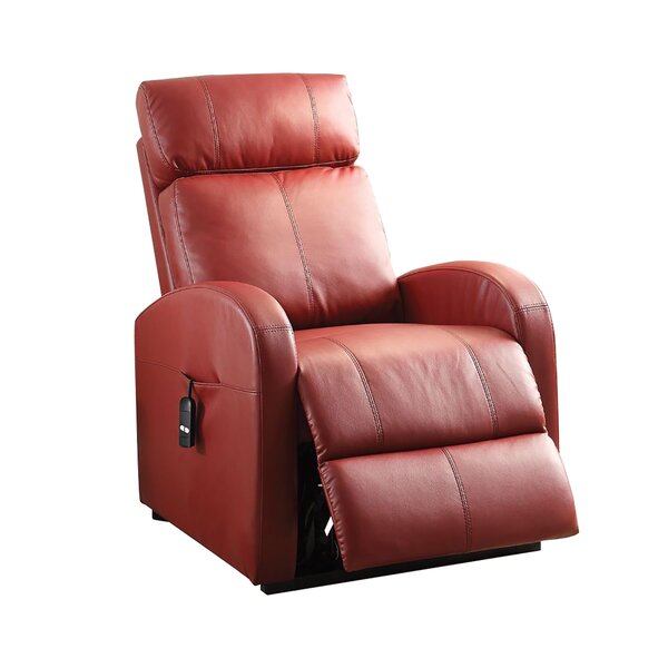 Red Barrel Studio Faux Leather Power Recliner Wayfair